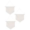 3pcs Pin Wall Display Blank Banners Badge   Brooch Display Pendant Home Decoration Accessories
