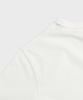 Ledeutoneido Vintage Cotton Short Sleeve Henley Tee Ivory