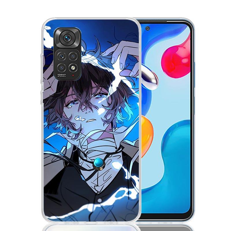 Bungo Stray Dogs Dazai Phone Case For Xiaomi Redmi Note 15 14 13 12S 12 Pro Plus 11S 11E 11 11T 10S 10 Art Soft Pattern Cover Re