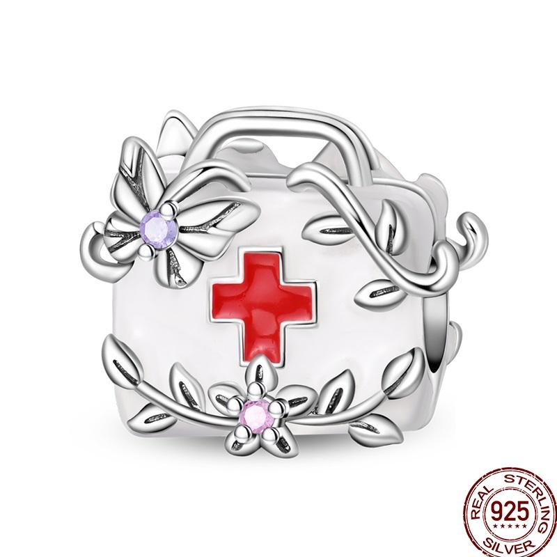Original Copper Halloween Charms Pumpkin Doctor Skeleton Bead Pendant Fit 3Mm Bracelet Diy Jewelry Gift For Women