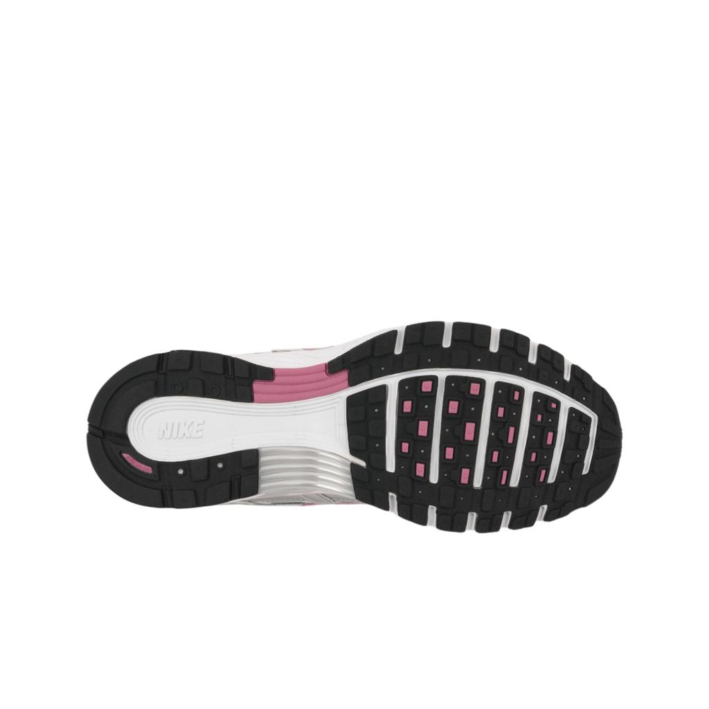 Nike P-6000 Weiß Elemental Pink Damen Sneaker Schwarz Metallic-Silber BV1021-108