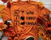 WTF Wine Turkey Family, Funny Thanksgiving Shirt, Funny Turkey Shirt, Funny Family Thanksgiving Shirts, Family Shirts For Thanksgiving,
