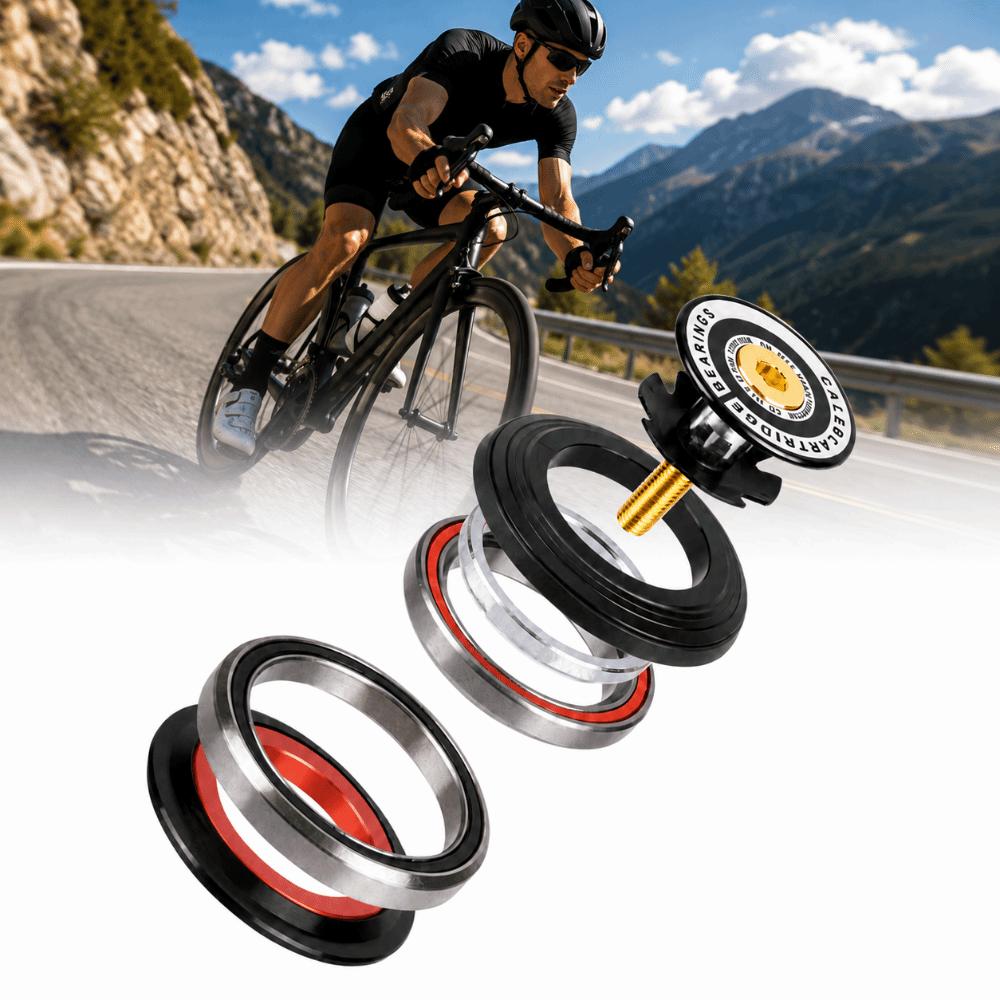 for 1-1/8in 1-1/2in Bike Headset 42- 52mm Bicycle Headset Mountain Bike Headset MTB Road Bike