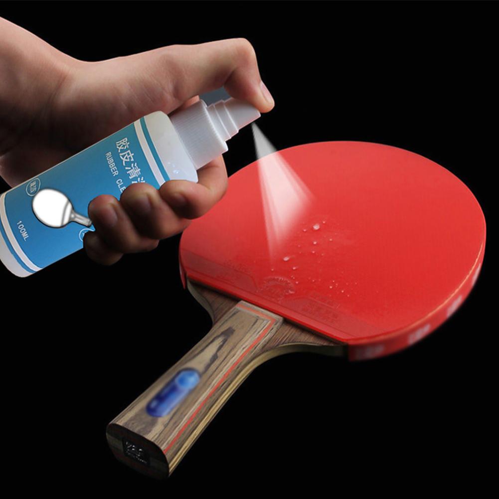 1 Flasche 100 ml Tischtennisschläger Spezialreiniger Gummireinigung Pflege Wartungsausrüstung