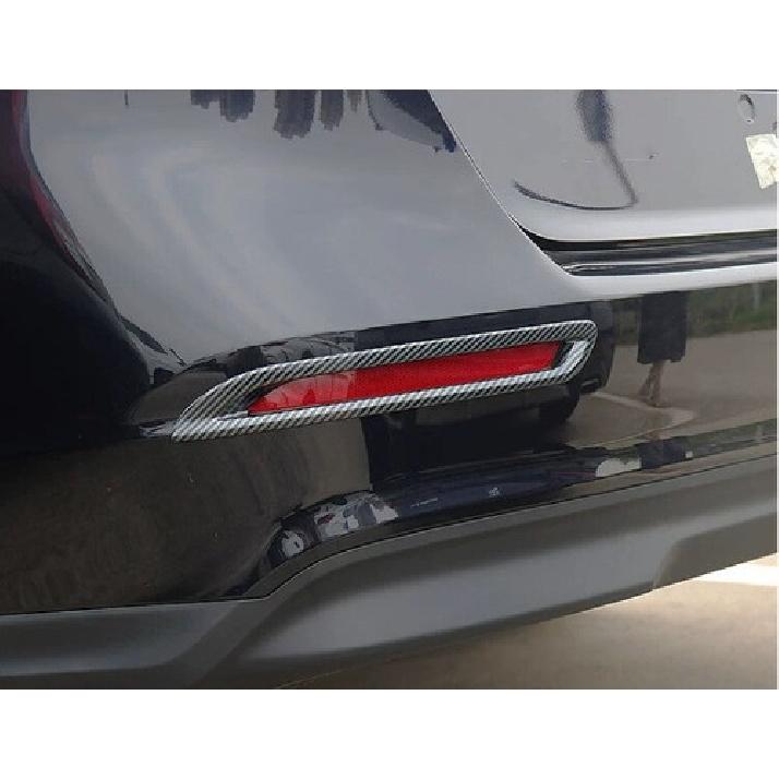 For Honda Accord 11th -2024 Carbon Fiber Car Rear Fog Light Decor Frame Trim