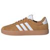 Vl Court 3.0 Bekväma Mångsidiga Stötdämpande Slitstarka Låga Skateboardskor Unisex Sneakers Brun ID9183