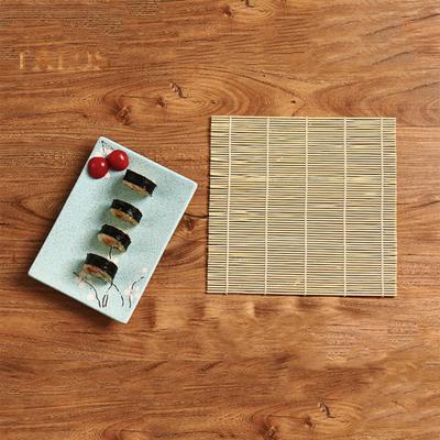 Sushi Rolling Maker, handgefertigt, langlebig, Bambus, multifunktionale Reisbällchen, Sushi-Teller-Matte für die Küche