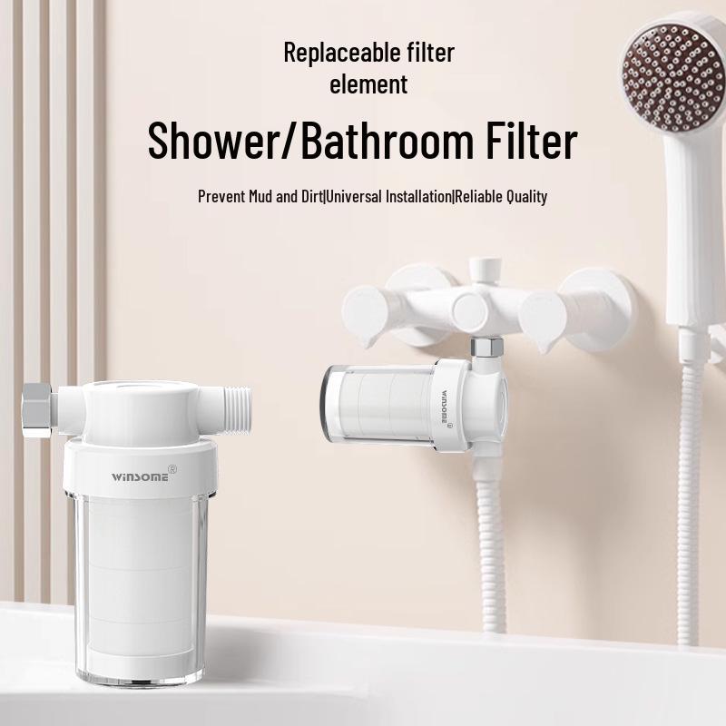 Water Filter for Heaters, Washers, Faucets, and Showers