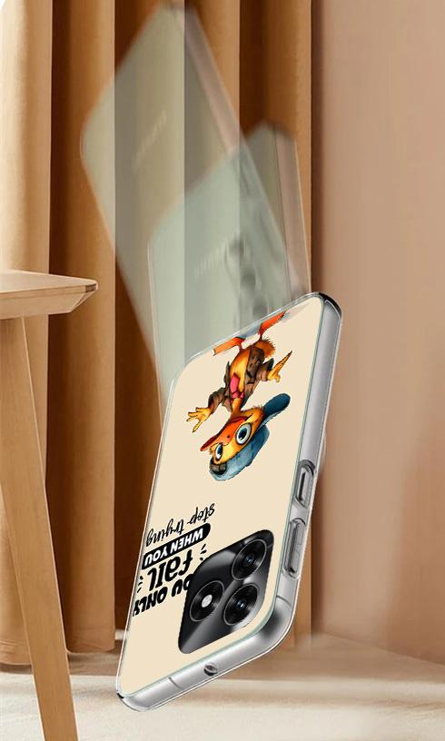 Etui Do Honor X5C Plus / X5C 4G Obudowa Foto Case Plecki Kaczka + Szkło 9H