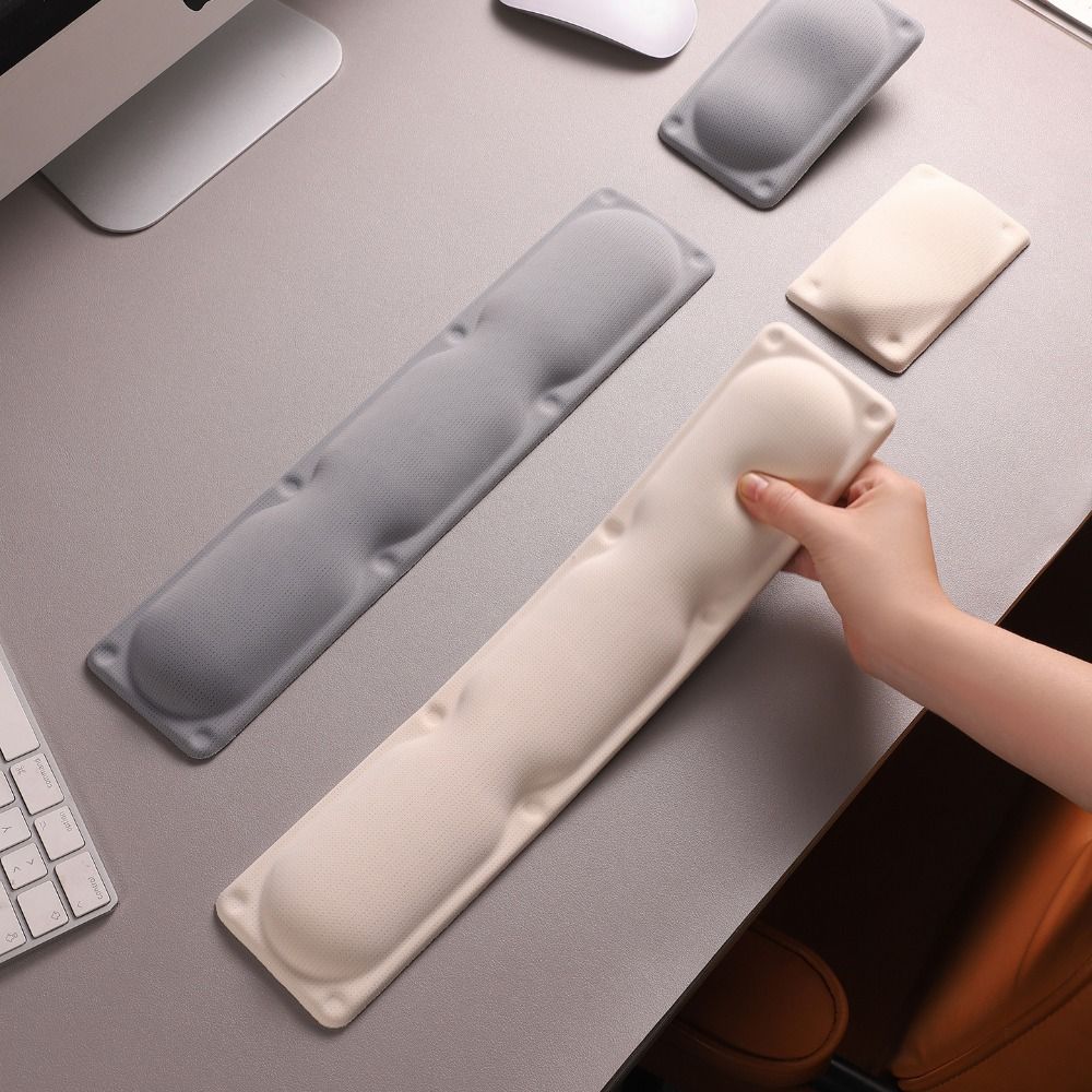 Creative Keyboard Mouse Pad Non-Slip Mouse Wrist Rest Easy To Clean Mouse Wrist Support Mat  Home