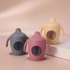 Leakproof Baby Water Bottle With Scale Anti Drop Duckbill Cup Portable Infant Cup  Infant