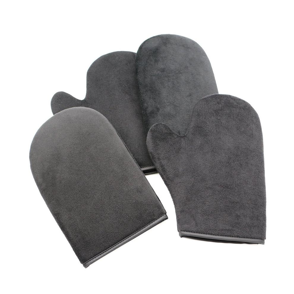 Self Tanning Mitt Glove Reusable Body Face Bath Cleaning Tools Back Tan Applicator Exfoliating Tan Removal Mitt