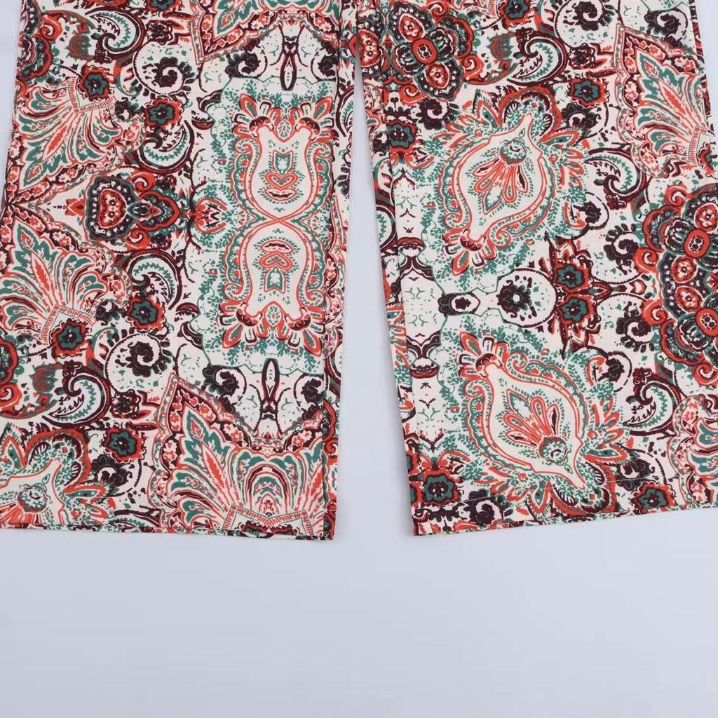 Spring 2025 Women's European & American Style Casual Loose Long Pants