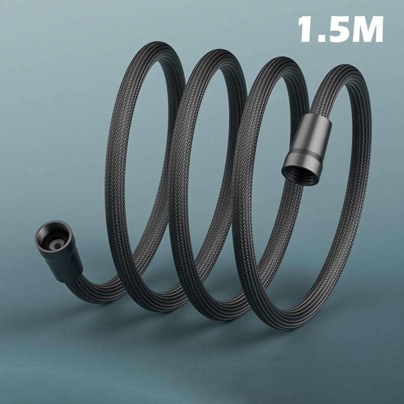 1.5/2M Anti Winding Handheld Shower Hose Gi/2 Flexible Shower Tube High Pressure Universal Interface Bath Shower Nylon Pipe