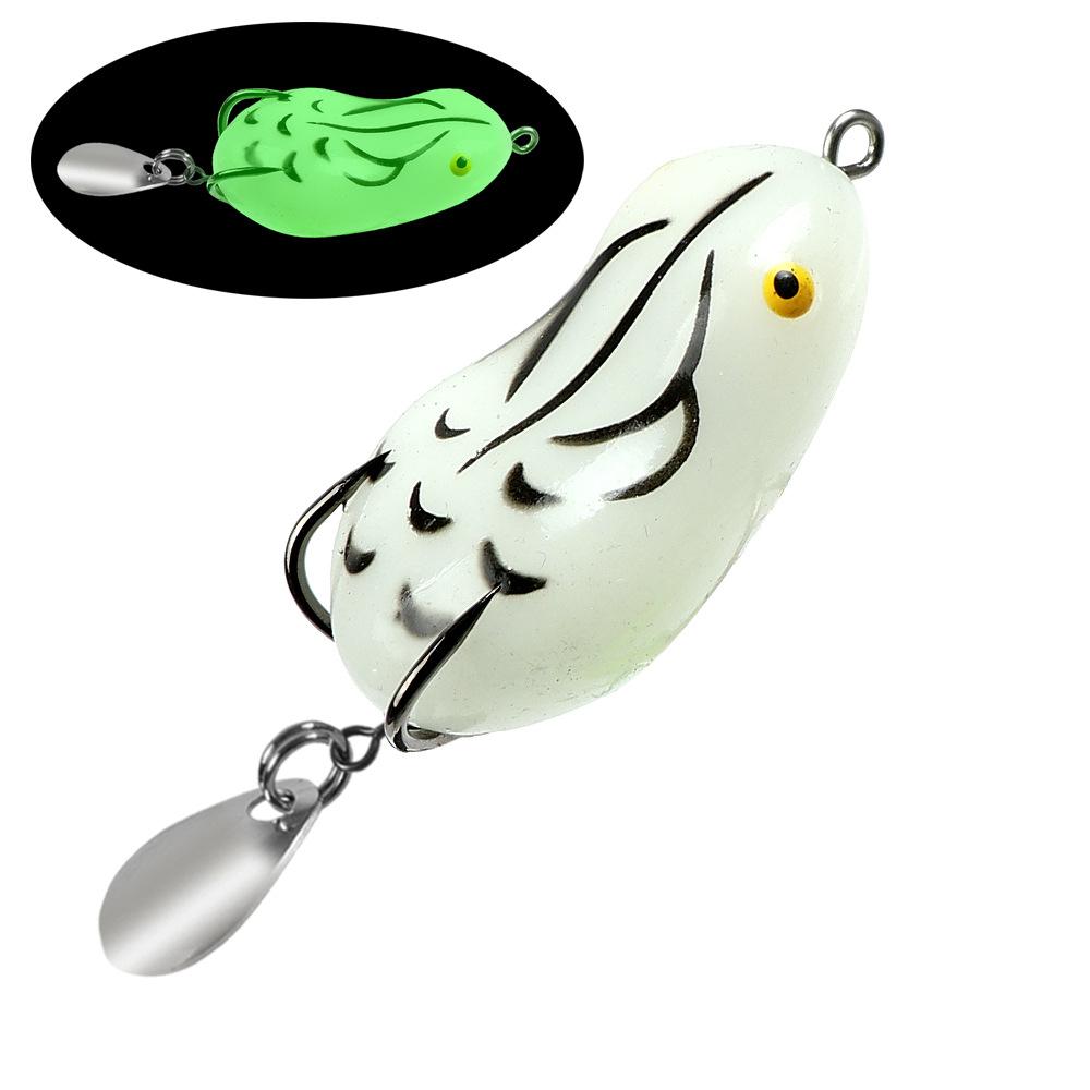 

Modified Black Sequin Small Frog Lure Bait 7g/12g Rabbit Frog Bionic Fishing Lure for Anglers 4.5cm 7g
