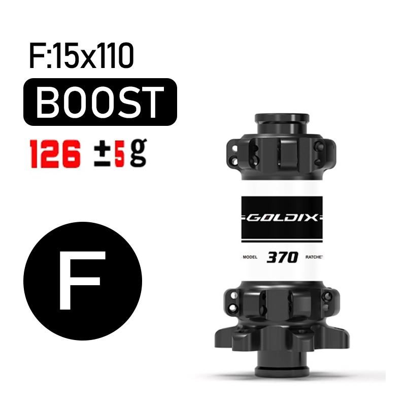 Goldix 370 28 Hole Mtb Hub Straight Pull Ratchet 36T Boost Rear 12X148 Front 15X110 12-Speed Micro Spline Hg Cube For Mtb Bike
