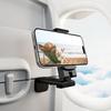 2 Flugzeug-Telefonhalterungen - Langlebige Reise-Ständer, die sich um 360° drehen, für freihändiges Betrachten in Autos und auf Schreibtischen, Reise-Zubehör, In-Flight-Unterhaltung