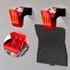Car Mat Washing Clip with Screws Heavy Duty Wall Mount Clamp Floor Mat Holder Hanger Car Garage Organizer Drying Rack Accessory