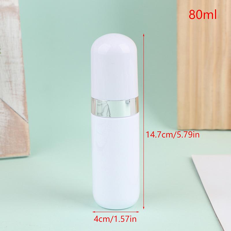 

80/100/120 мл Пустая бутылка-спрей нажимного типа, многоразовая, для макияжа, косметики, для крема, геля, увлажняющих средств, солнцезащитного крема, жидкого лосьона 80ml