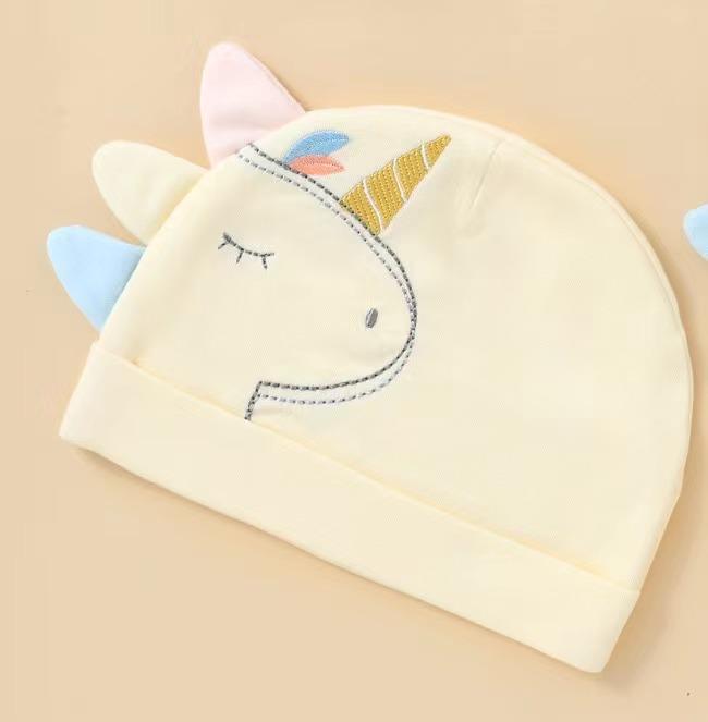 Four Seasons Newborn Baby Hat: Single & Double Layer Options for Girls