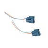 2pcs Headlight Connector Reliable Durable Quick Installation Portable Convenient Replaceable Wiring