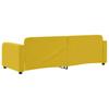 Daybed Yellow 80x200 Cm Velvet