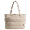 Lightweight Puffy Laptop Bag Large Capacity Commute Briefcase Simple Cotton Padded Tote Bag  Travel