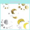 Círculo de Estrelas Brilhantes Decoração de Festa Perfeita Para Eid Mubarak Outras Celebrações!