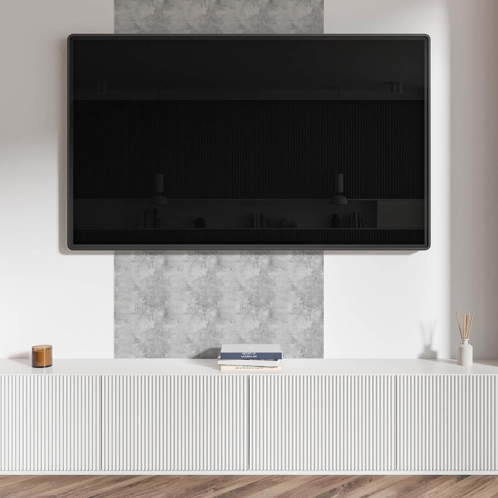 Kafelki Z Nadrukiem Samoprzylepne Winylowe Tekstura Betonu Z Rysami 10X40X20 Cm