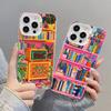 Art Bookshelf And Small Flowers Phone Case For iPhone 17 Pro Max 16 15 Pro 14 13 Mini 12 11 XR XS 17Air Plus Hard Matte Cover