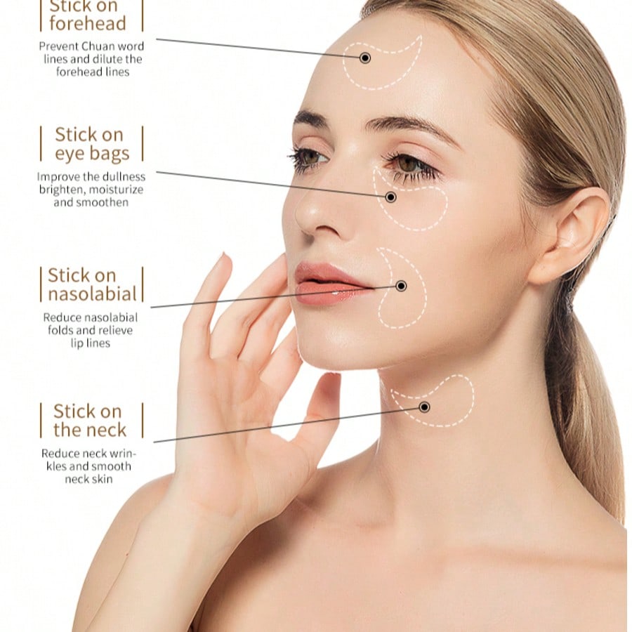 60Pcs=30Pairs Moisturizing Hydrating Avocado Eye Mask,Nourishing Crystal Gel Firming Eye Skin,Reduce