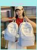 National Style Backpack For Girls With Nylon And Laptop Storage For School And Travel
