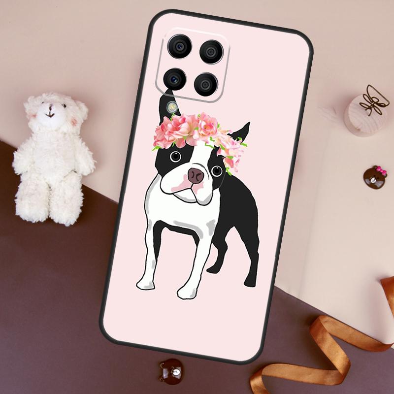 Boston Terrier Dog Case For Samsung Galaxy M32 M52 M14 M54 M13 M33 M53 M56 M36 M16 M31 M11 M12 M35 M55 M15 M06