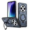 Magnetic Ring Stand Folding Bracket Phone Case For Xiaomi Redmi 14C 13C 12C 12 13 Turbo 4 Pro Dual Layer Bumper Shockproof Cover