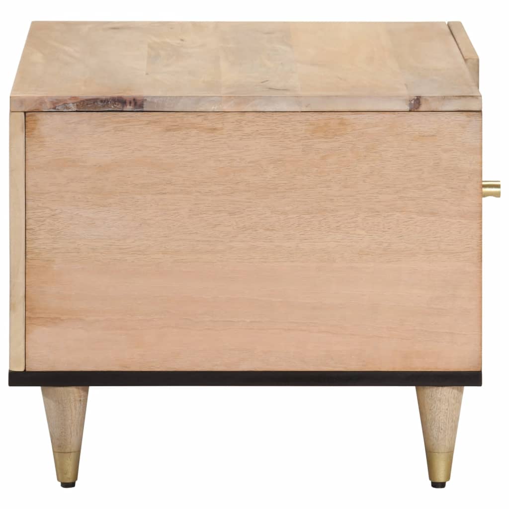 Vidaxl Stolik Kawowy, 80X50X40 Cm, Lite Drewno Mango