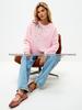 American-Style Cozy Floral Sweatshirt: Autumn/Winter Round Neck Top