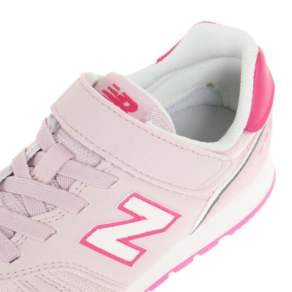 New Balance YV373 Narrow 619373 Pink Kids' Sneakers, Strap, Children's Shoes, XU2,