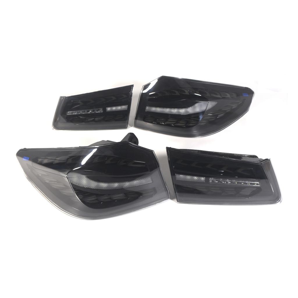 L&R Smoked LED Tail Lights Rear Lamp Assembly For BMW 330 340 G20 G80 M3 3
