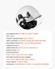 Industrial Safety Helmet, ANSI/ISEA Z89.1 Approved ABS Hard Hat with Visor & Earmuffs, 6-Point Ratchet Suspension, Adjustable Vented Hardhat for Men &