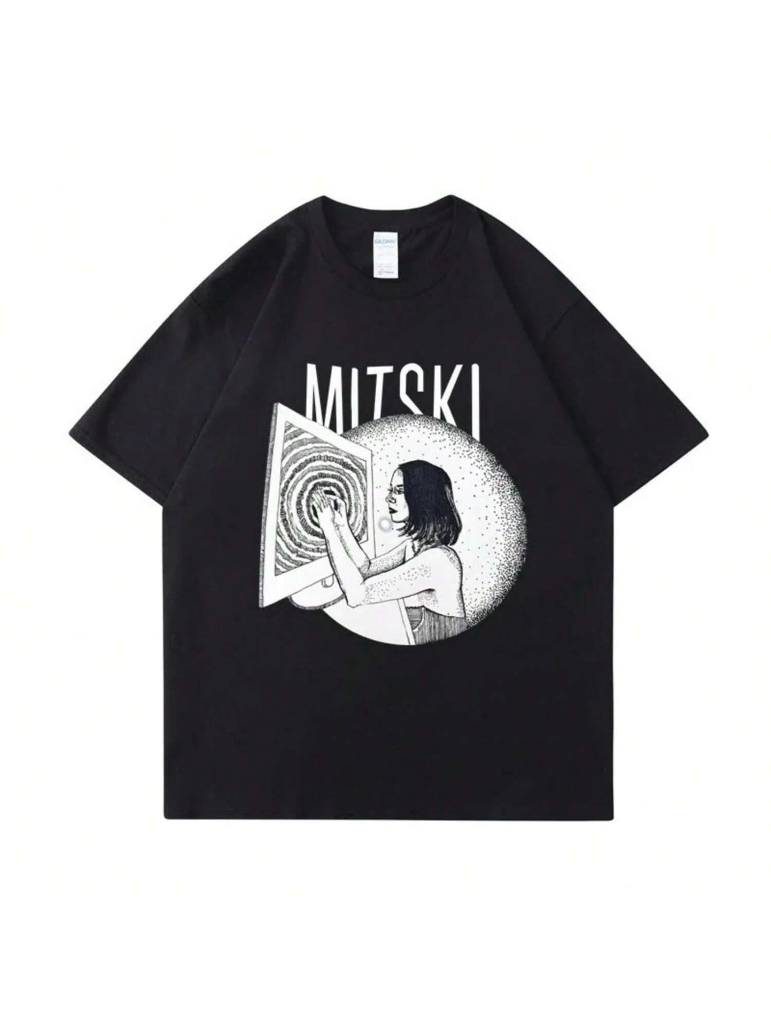 

Summer Mitski Laurel Bury Me At Makeout Creek Graphics Women T Shirt Music Artist Indie Music Be The Cowboy Nobody T-Shirts XXXXXL чорний