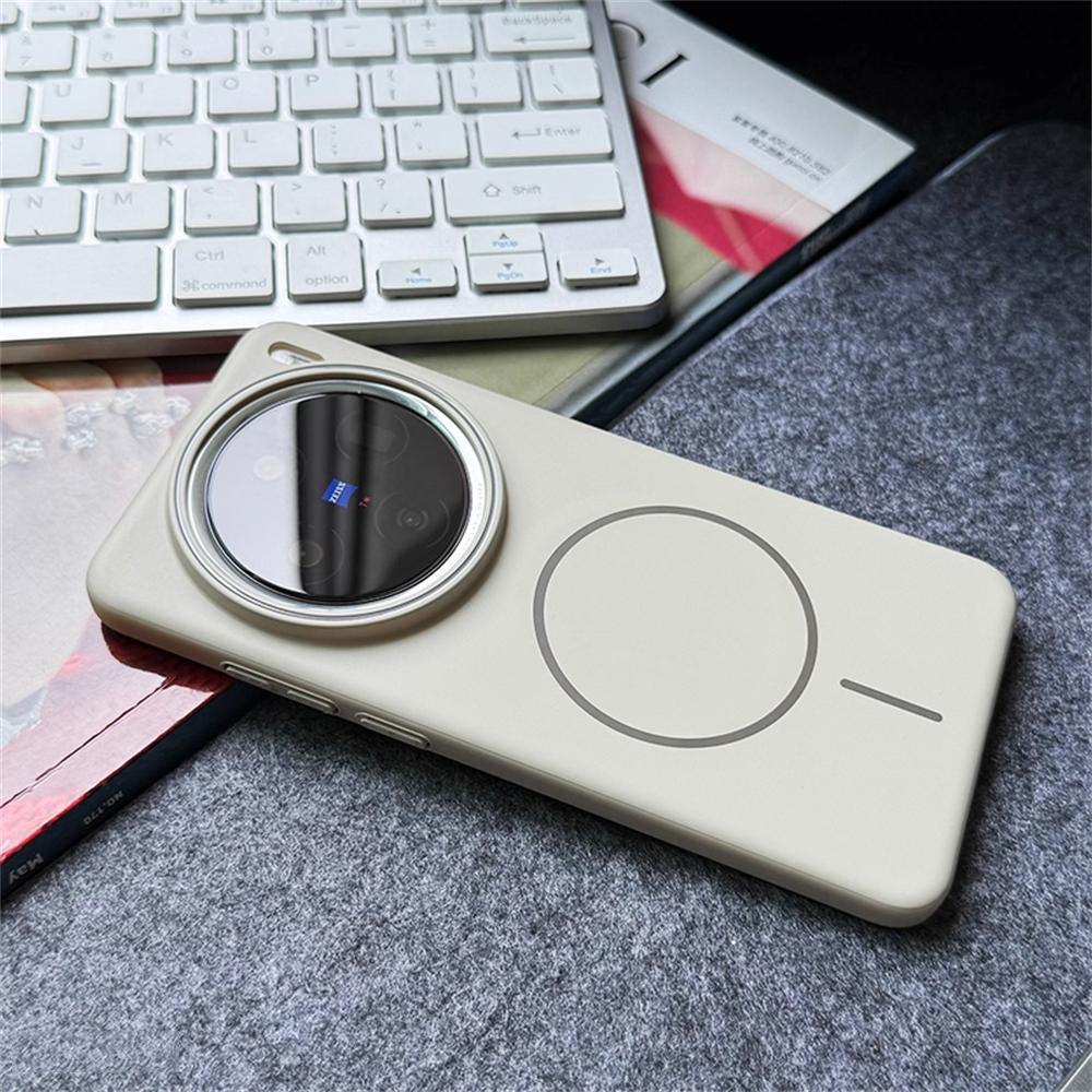 Ultra Thin Solid Color Magnetic Wireless Charging Matte Case For VIIVO X200 Ultra X200 Pro MINI X200S Slim Hard PC Phone Cover