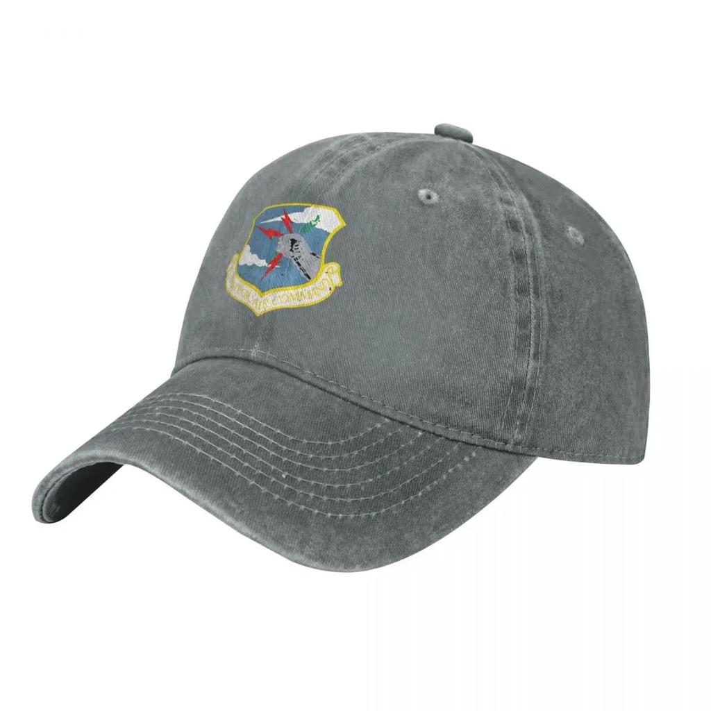 Vintage SAC Cold War Grunge Strategic Air Command demin Trucker Hat Outdoor Adventures Mens Cap Womens Baseball Cap