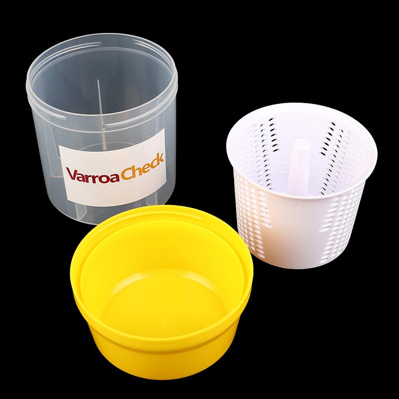 1Pc Beekeeping Beehive Varroa Mites Check Test Bottle Nebulizer Bees For Beekeeper Tools