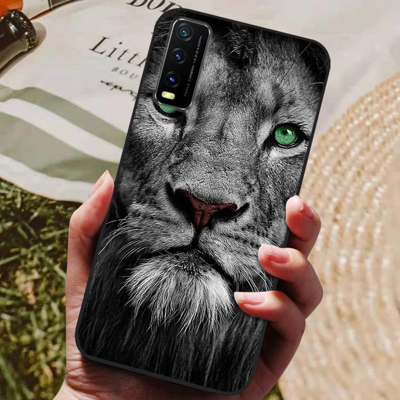 For Vivo Y11S Case Silicone Soft TPU Phone Cover For Vivo Y12s V2027 Case Cartoon Case Protective Bumper For Vivo V2032 Y11s