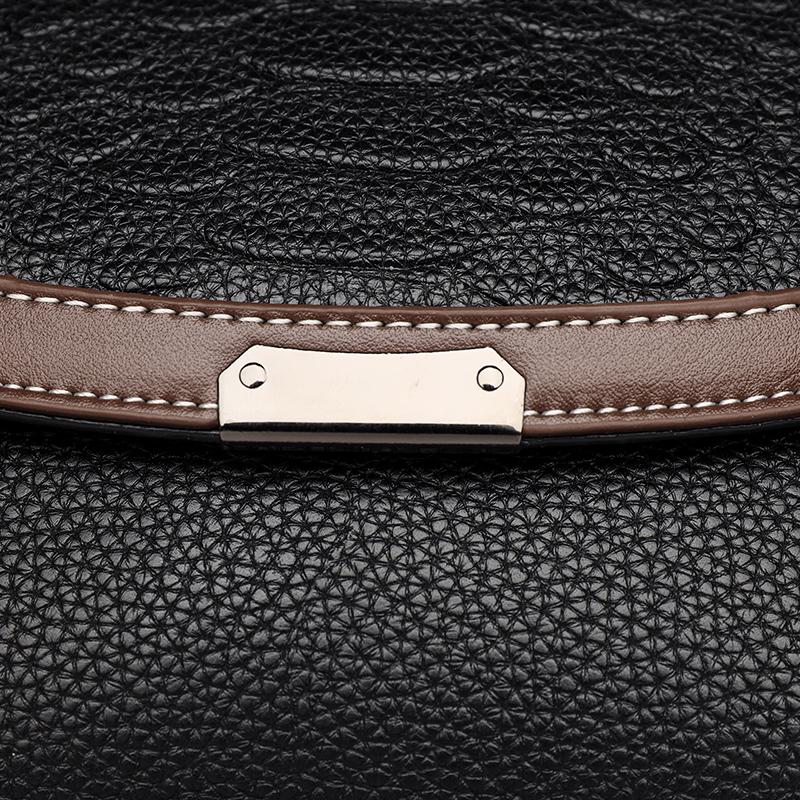 Luxo couro genuíno pequeno saco do mensageiro crocodilos padrão bolsa de ombro feminina crossbody bolsa de couro de vaca nova'