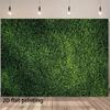 2D Green Grass Wall Photography Backdrop, Artificial Greenery Wall Background Cloth