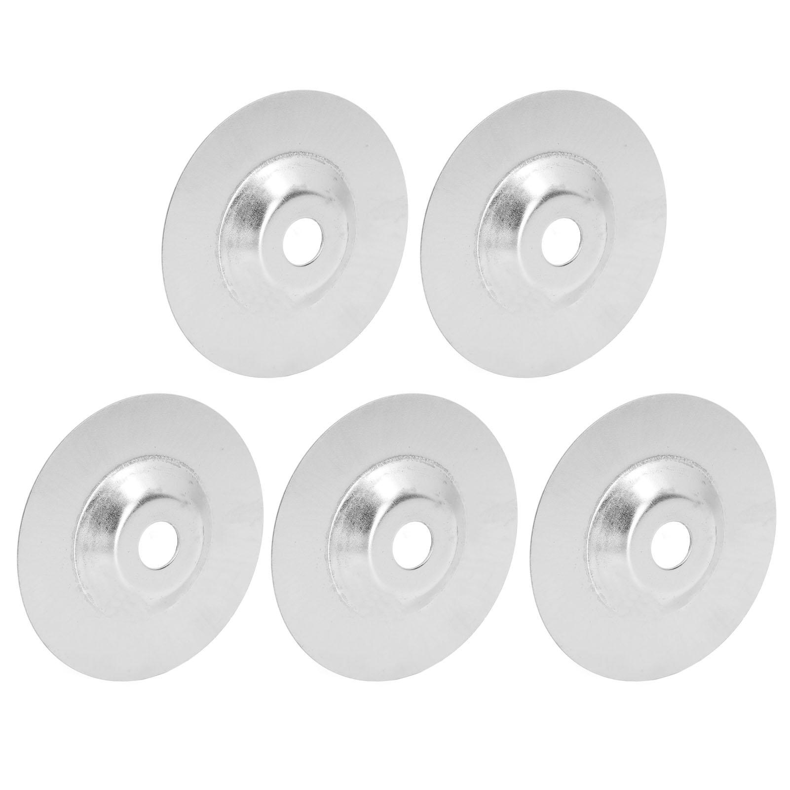 

5PCS 4in Diamond Grinding Disc 1000 Grit Bowl Polishing Wheel for Metal Wood Plastic Processing