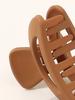 5 Pcs Hair Claw Clips for Women Strong Holder Grip Non-slip Jaw Clips Matte Hair Clips for Thin and Medium Hair.