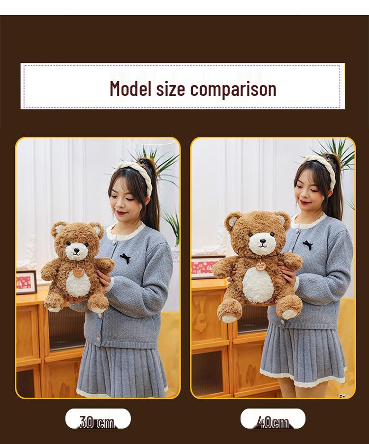 Adorable Teddy Bear Plush Doll - Perfect Children's Birthday Gift