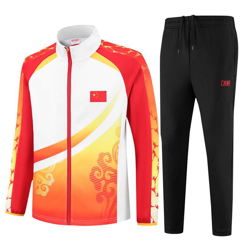 Unisex Martial Arts Team Training Suit – Spring & Autumn Sportswear Set